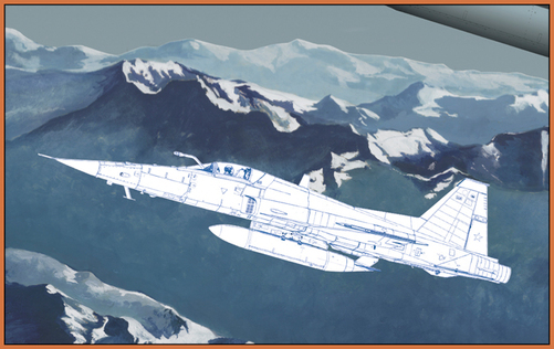 Dibujo F-5E versión 2